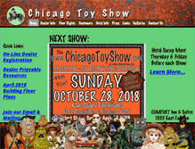Tablet Screenshot of chicagotoyshow.com
